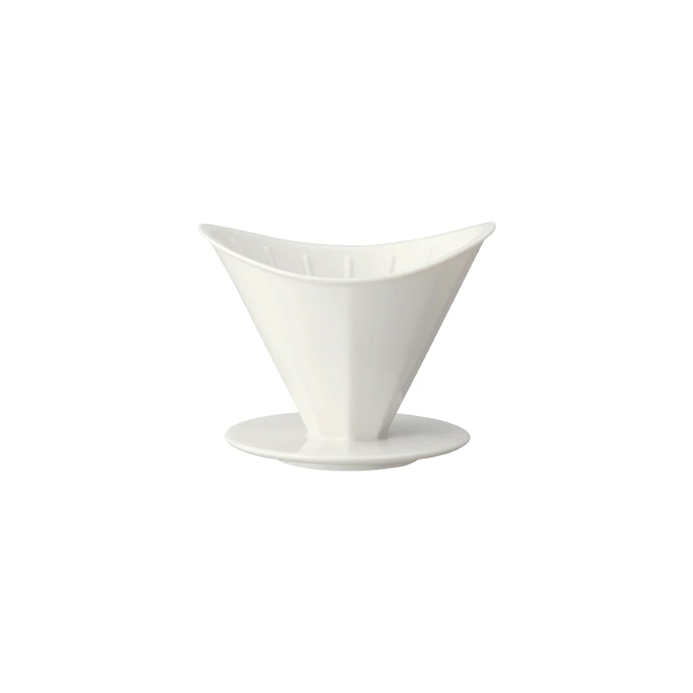 Kinto OCT Set - Porzelanfilter + Kaffeekanne (white)
