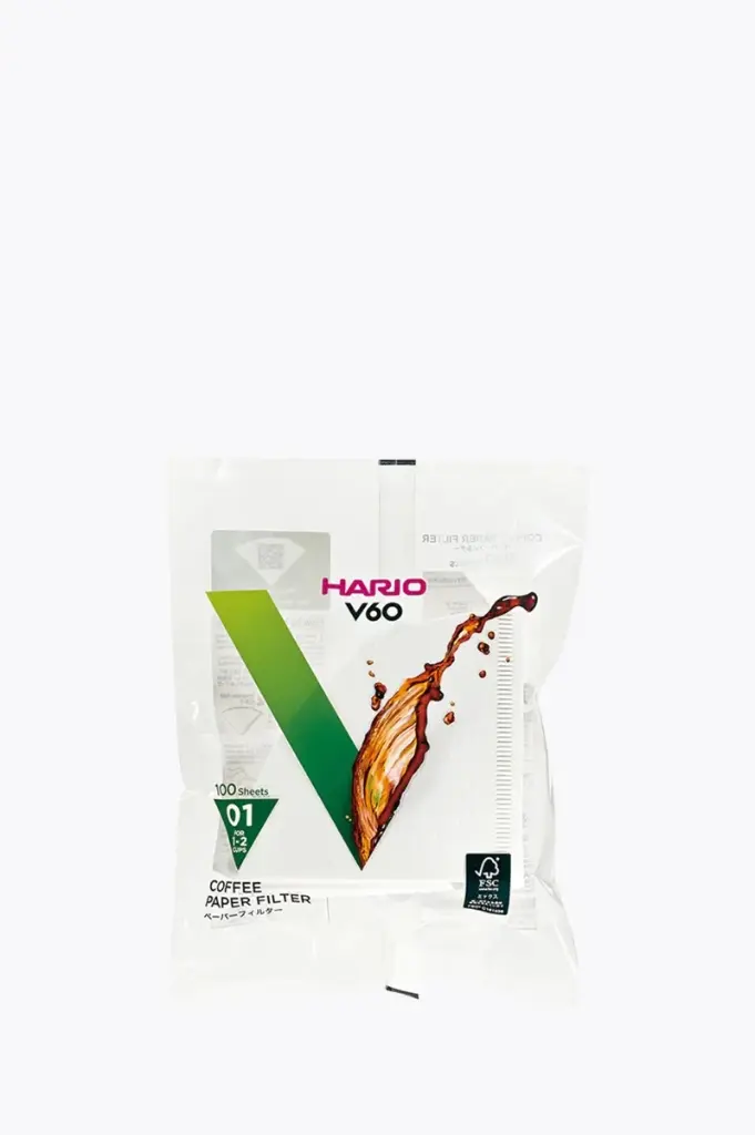 Hario V60 Papierfilter 100 Stück (V01)
