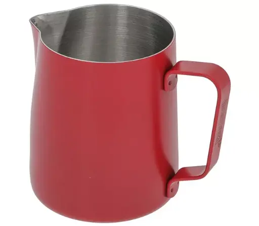 Milchkännchen Edelstahl rot 350ml 